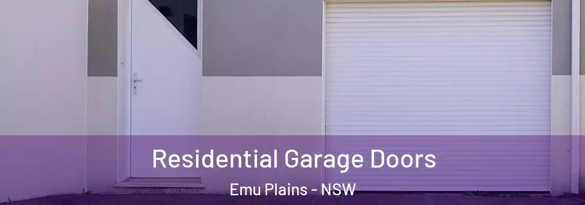  Residential Garage Doors Emu Plains - NSW