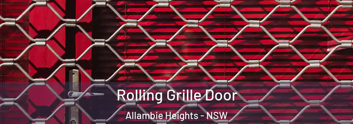  Rolling Grille Door Allambie Heights - NSW