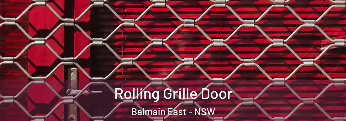  Rolling Grille Door Balmain East - NSW