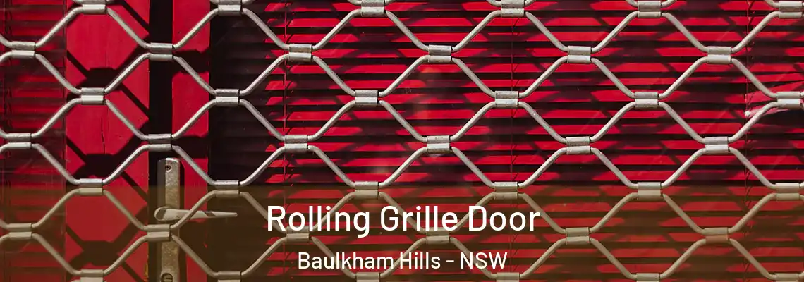  Rolling Grille Door Baulkham Hills - NSW