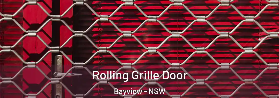  Rolling Grille Door Bayview - NSW