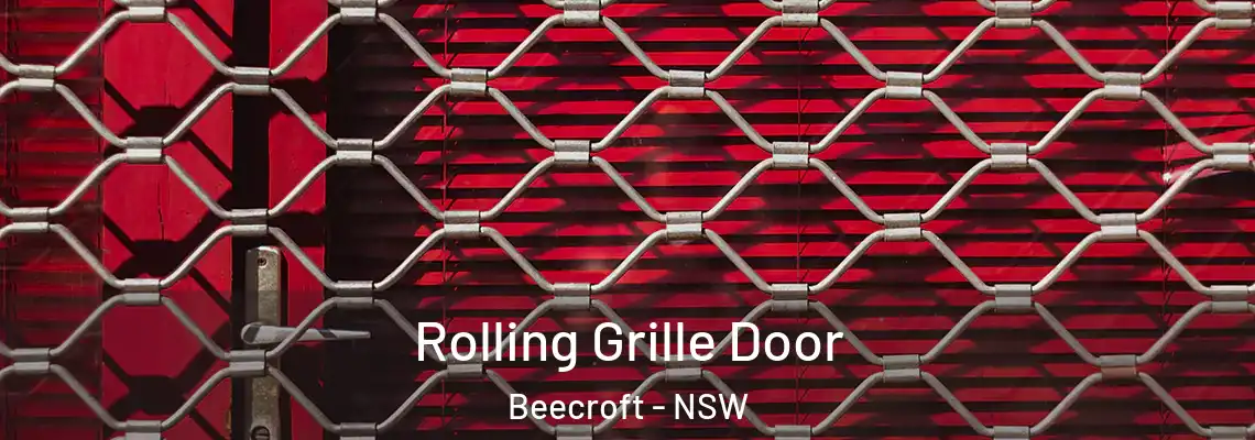  Rolling Grille Door Beecroft - NSW