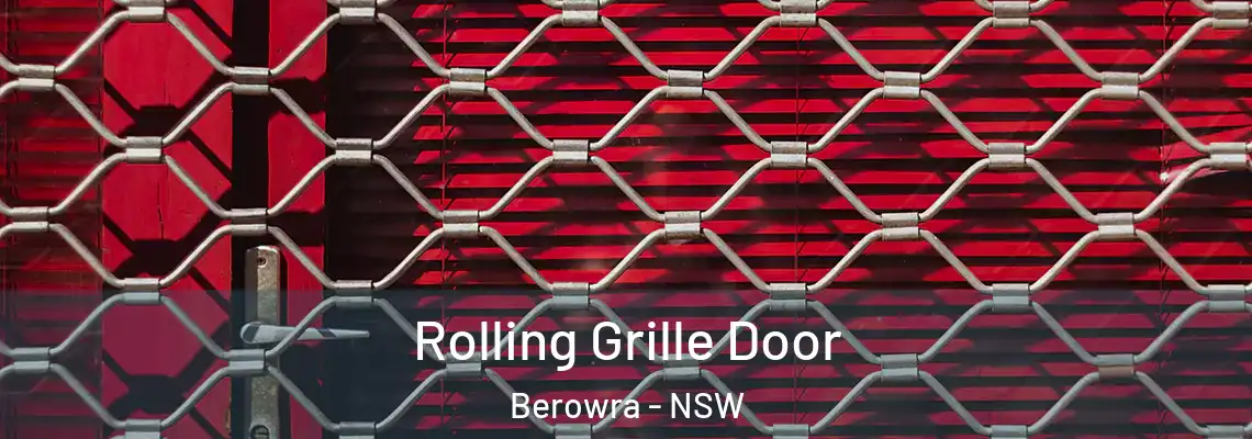  Rolling Grille Door Berowra - NSW