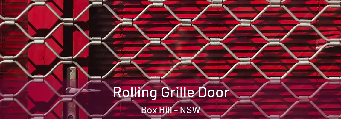  Rolling Grille Door Box Hill - NSW