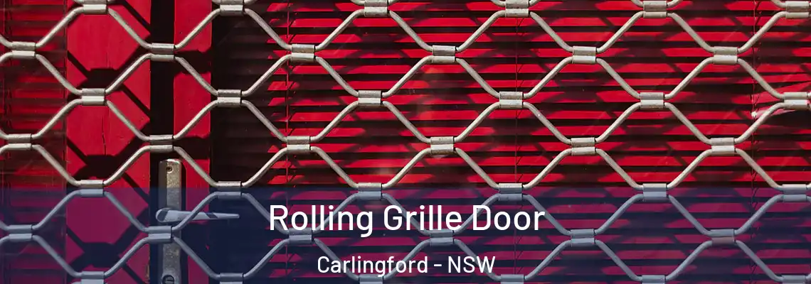  Rolling Grille Door Carlingford - NSW