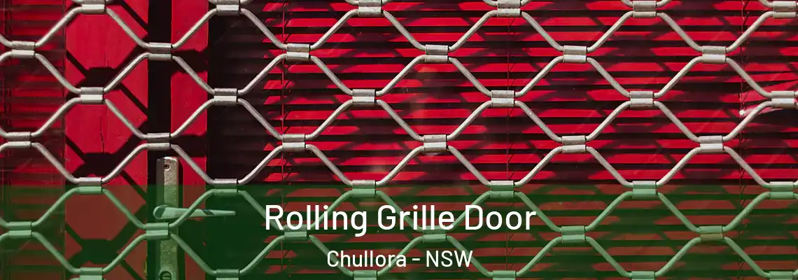  Rolling Grille Door Chullora - NSW
