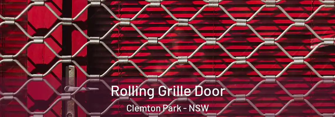  Rolling Grille Door Clemton Park - NSW