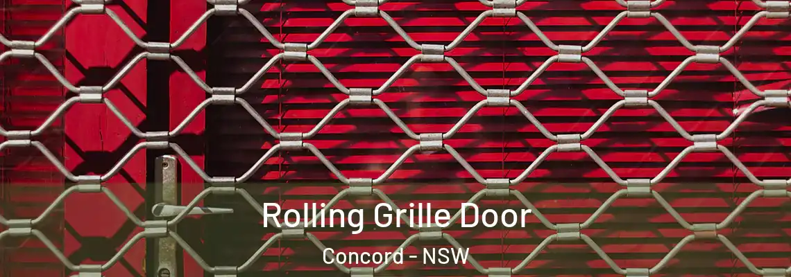  Rolling Grille Door Concord - NSW