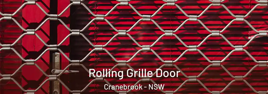  Rolling Grille Door Cranebrook - NSW