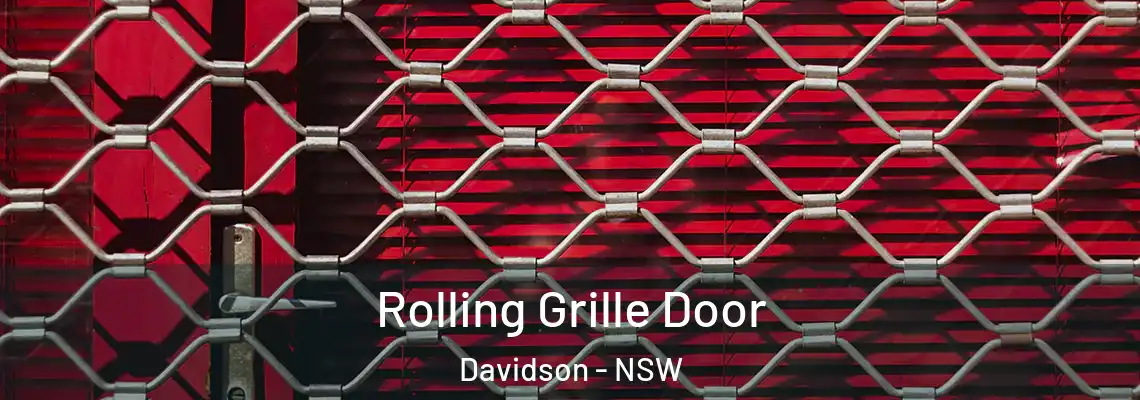  Rolling Grille Door Davidson - NSW