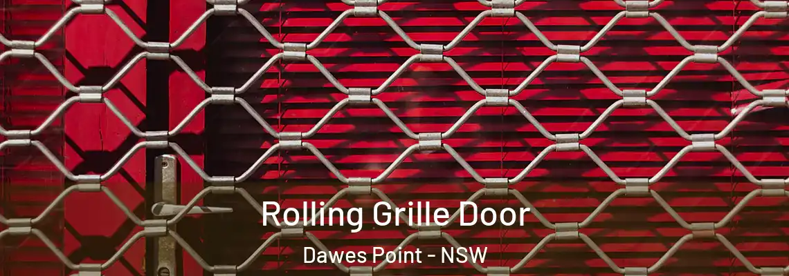  Rolling Grille Door Dawes Point - NSW