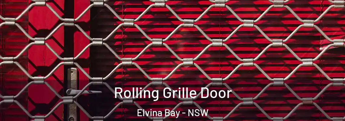  Rolling Grille Door Elvina Bay - NSW