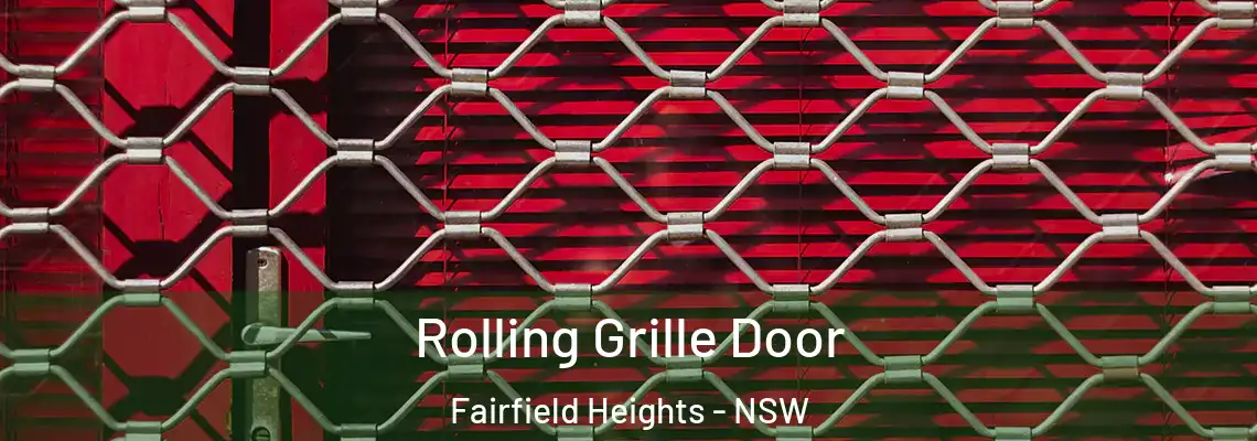  Rolling Grille Door Fairfield Heights - NSW