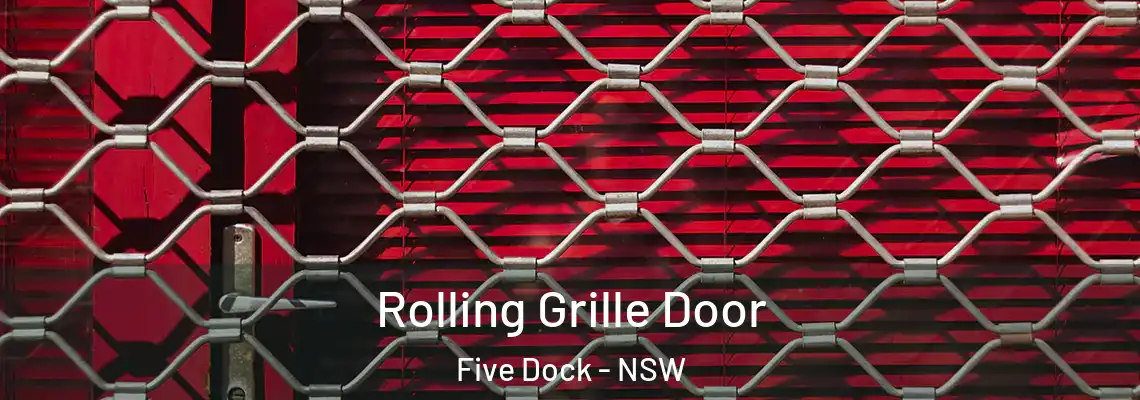  Rolling Grille Door Five Dock - NSW