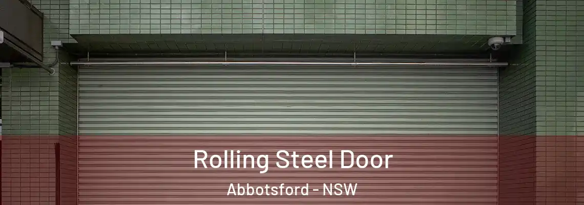  Rolling Steel Door Abbotsford - NSW