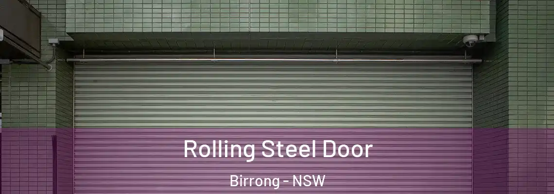  Rolling Steel Door Birrong - NSW