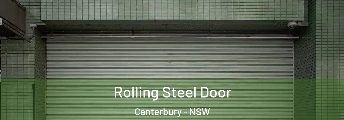  Rolling Steel Door Canterbury - NSW