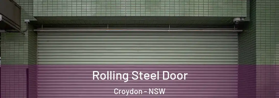  Rolling Steel Door Croydon - NSW