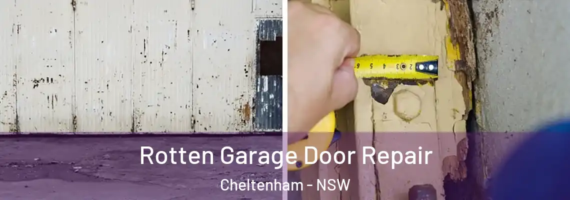  Rotten Garage Door Repair Cheltenham - NSW