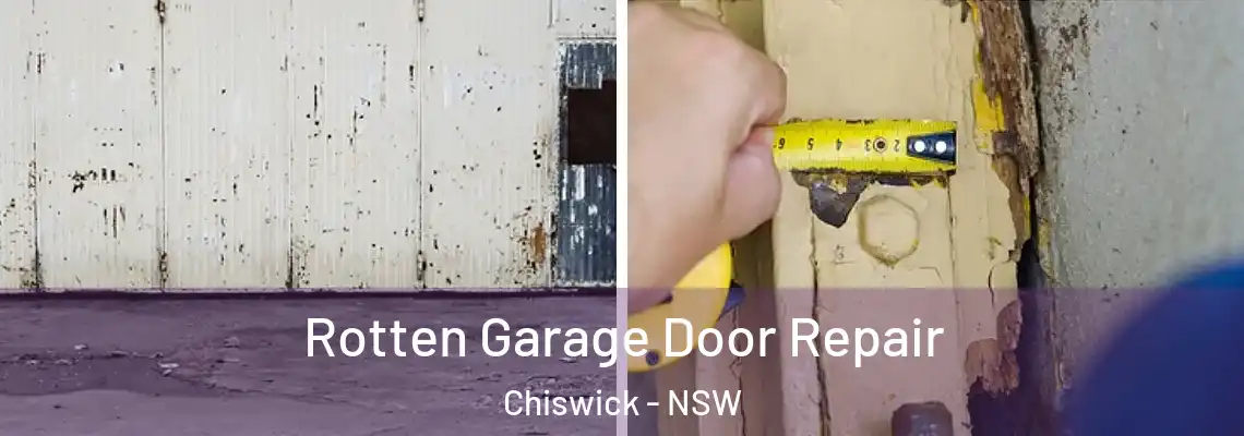  Rotten Garage Door Repair Chiswick - NSW