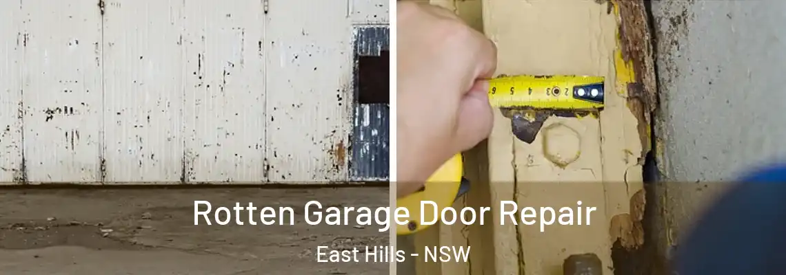  Rotten Garage Door Repair East Hills - NSW