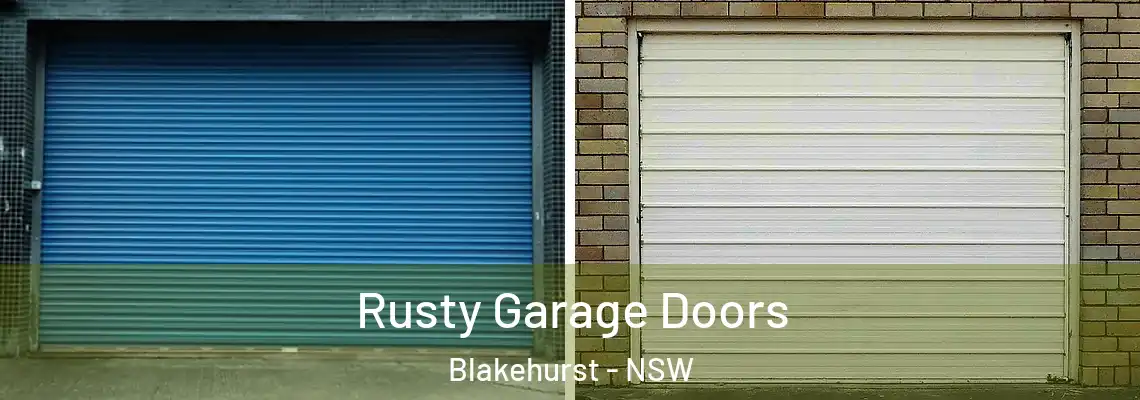  Rusty Garage Doors Blakehurst - NSW