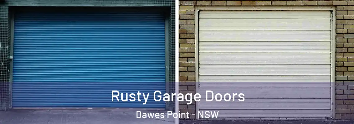  Rusty Garage Doors Dawes Point - NSW