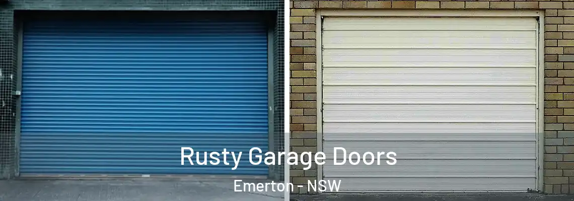  Rusty Garage Doors Emerton - NSW