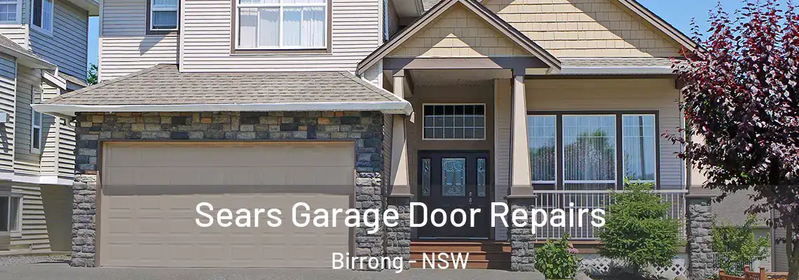  Sears Garage Door Repairs Birrong - NSW