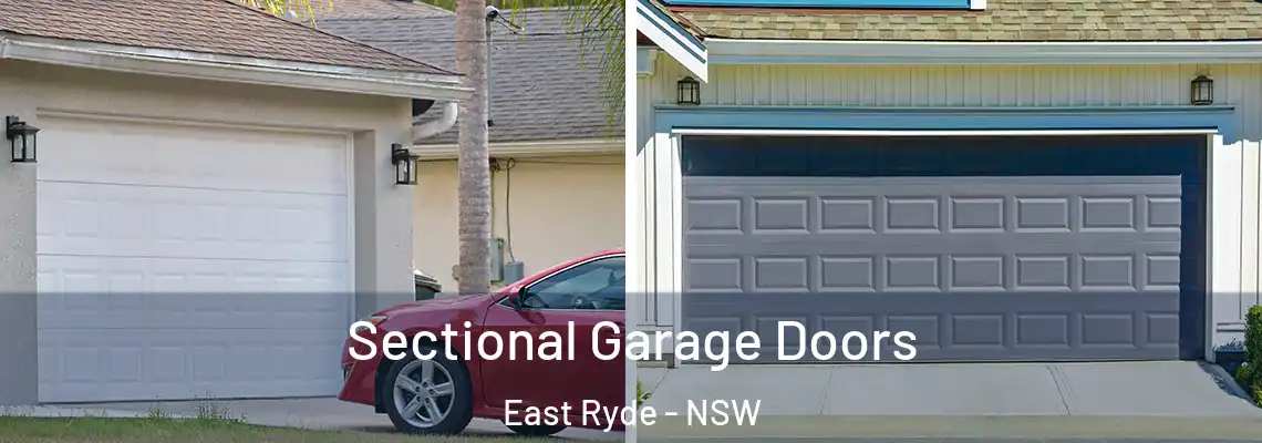  Sectional Garage Doors East Ryde - NSW