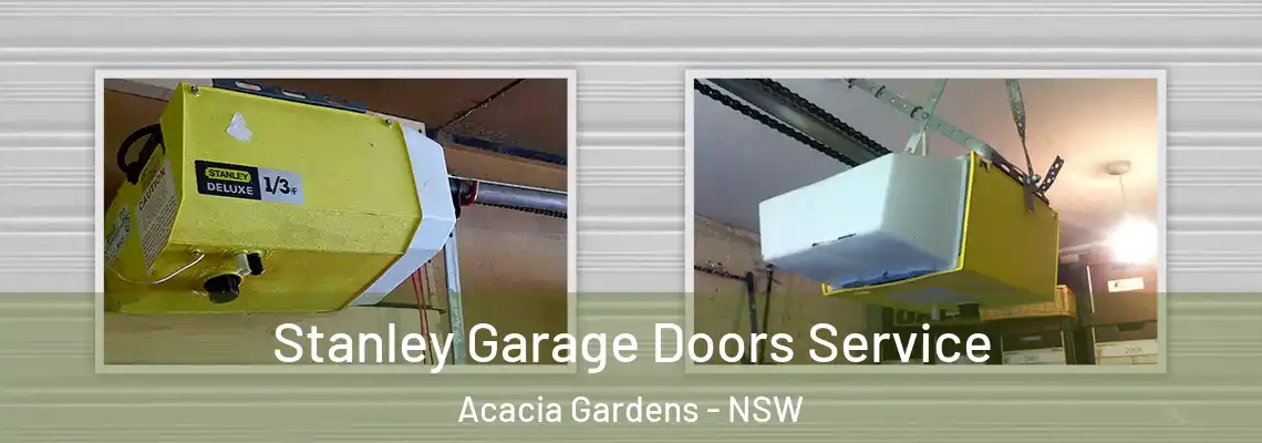  Stanley Garage Doors Service Acacia Gardens - NSW