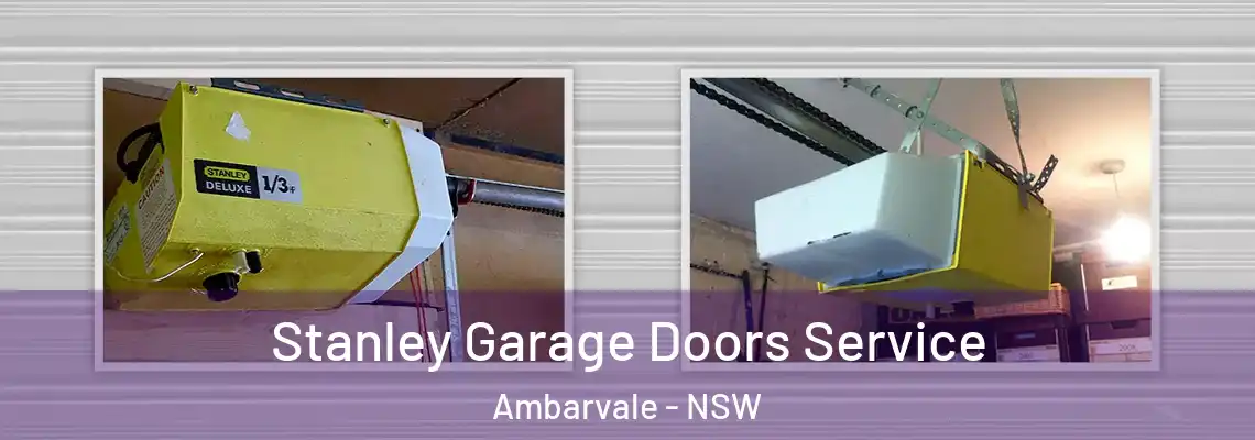  Stanley Garage Doors Service Ambarvale - NSW