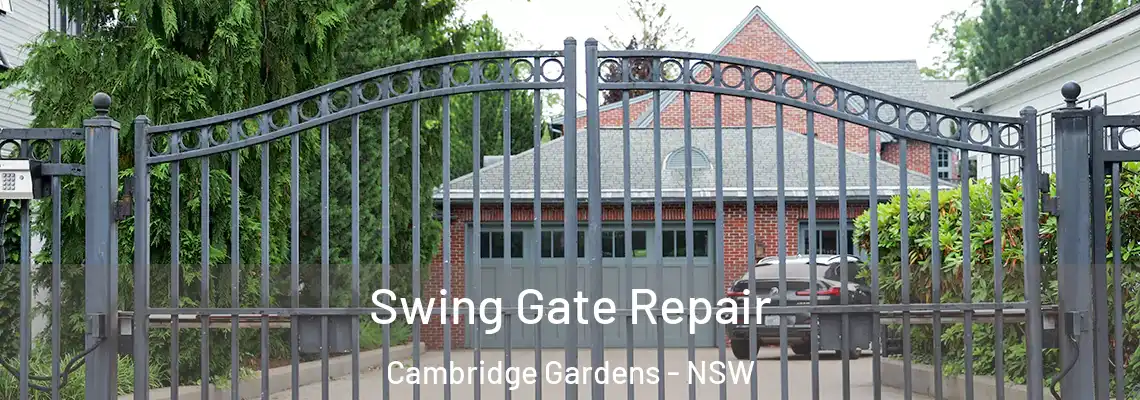  Swing Gate Repair Cambridge Gardens - NSW