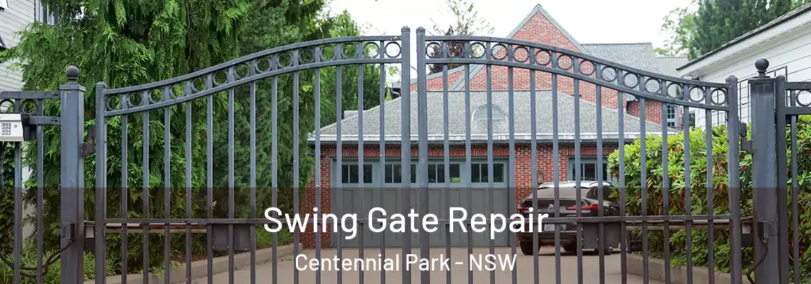  Swing Gate Repair Centennial Park - NSW