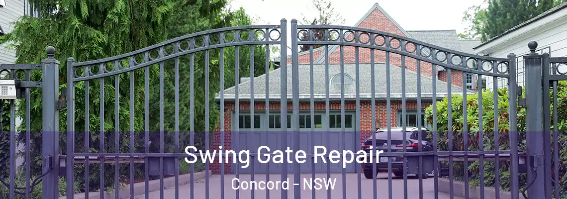  Swing Gate Repair Concord - NSW