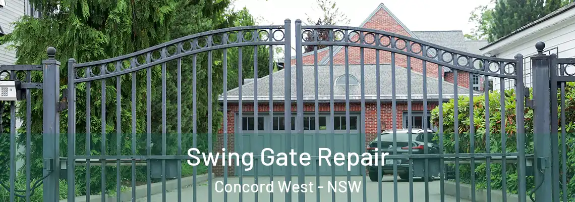  Swing Gate Repair Concord West - NSW