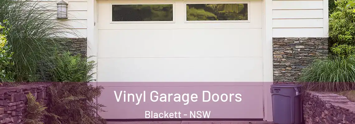  Vinyl Garage Doors Blackett - NSW