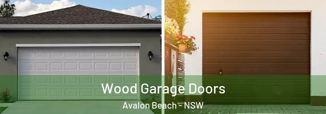  Wood Garage Doors Avalon Beach - NSW