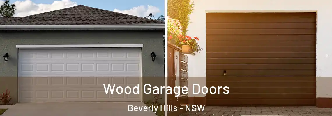  Wood Garage Doors Beverly Hills - NSW